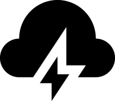 Light Bolt Editable Svg Line Art, Free Vectors File